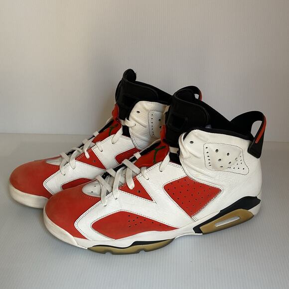 Nike Air Jordan Retro Gatorade Size 13 White Orange Green 384664-145 2017 - Picture 3 of 12